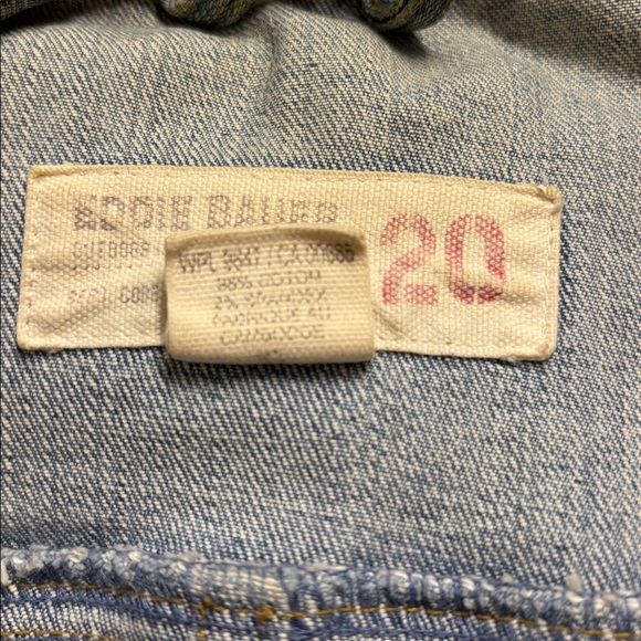 Eddie Bauer Blue Jean Jacket/Blazer - L - Picture 7 of 7
